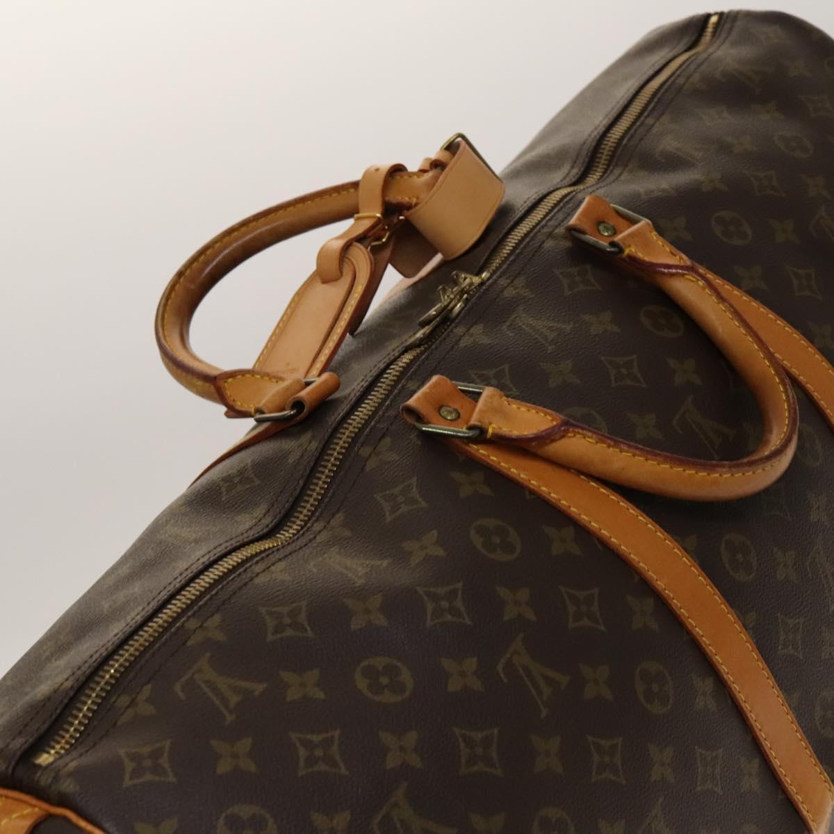 LOUIS VUITTON Monogram Keepall 60 Boston Bag M41422 LV Auth 140040