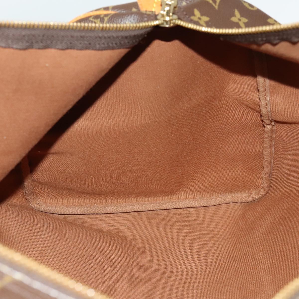 LOUIS VUITTON Monogram Keepall 55 Boston Bag M41424 LV Auth 140041
