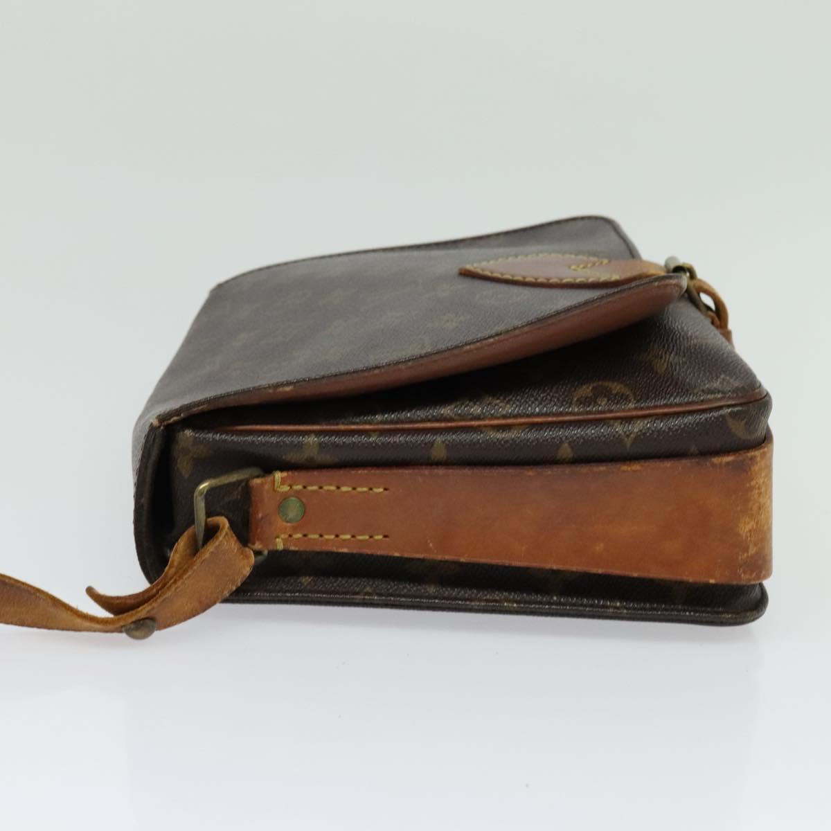 LOUIS VUITTON Monogram Cartouchiere GM Shoulder Bag M51252 LV Auth 140048