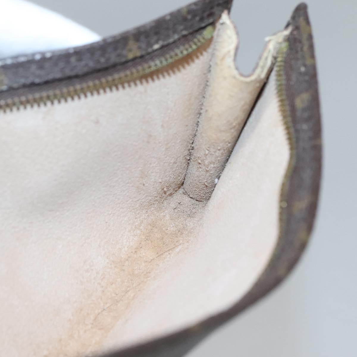 LOUIS VUITTON Monogram Bucket GM Accessory Pouch LV Auth 140050