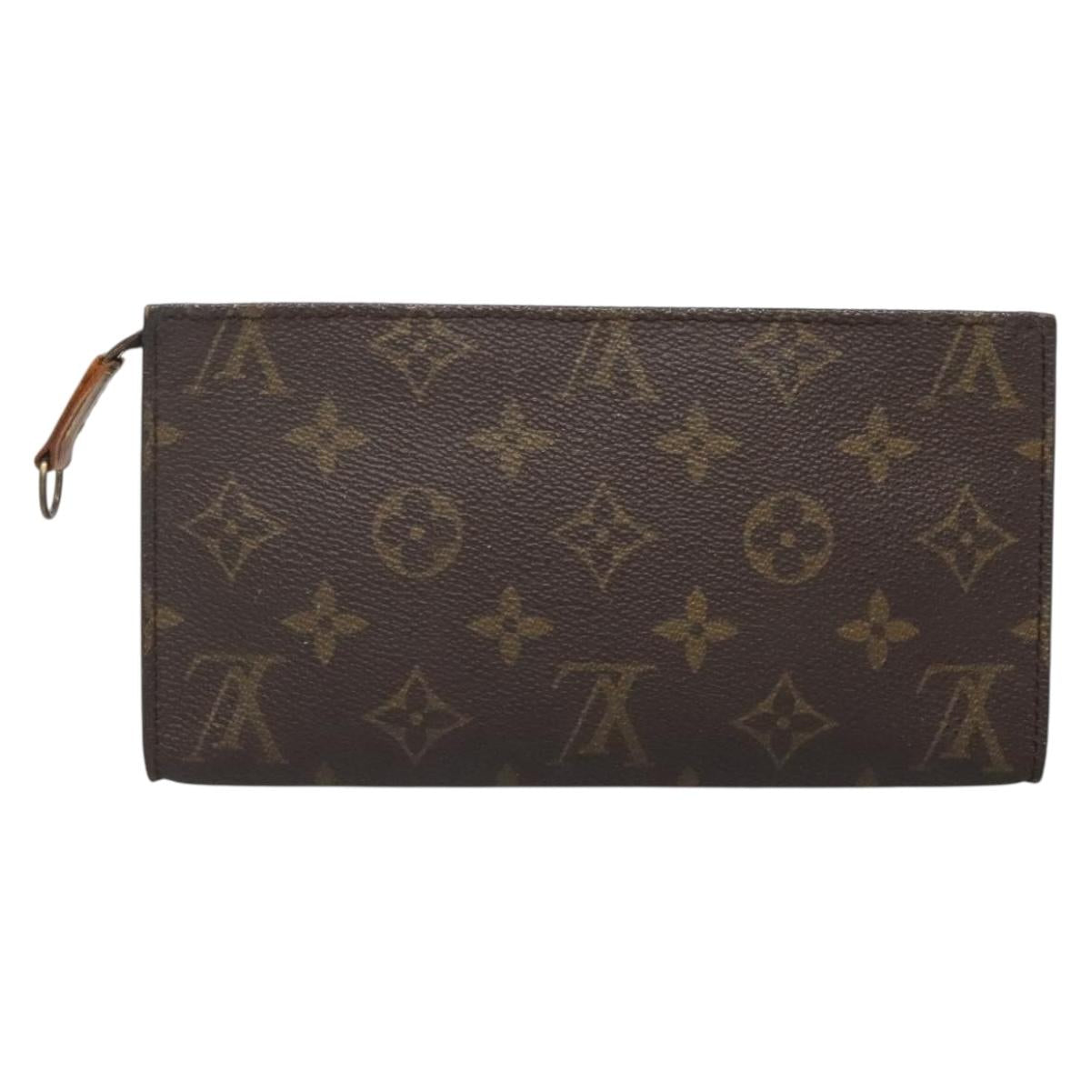 LOUIS VUITTON Monogram Bucket GM Accessory Pouch LV Auth 140050
