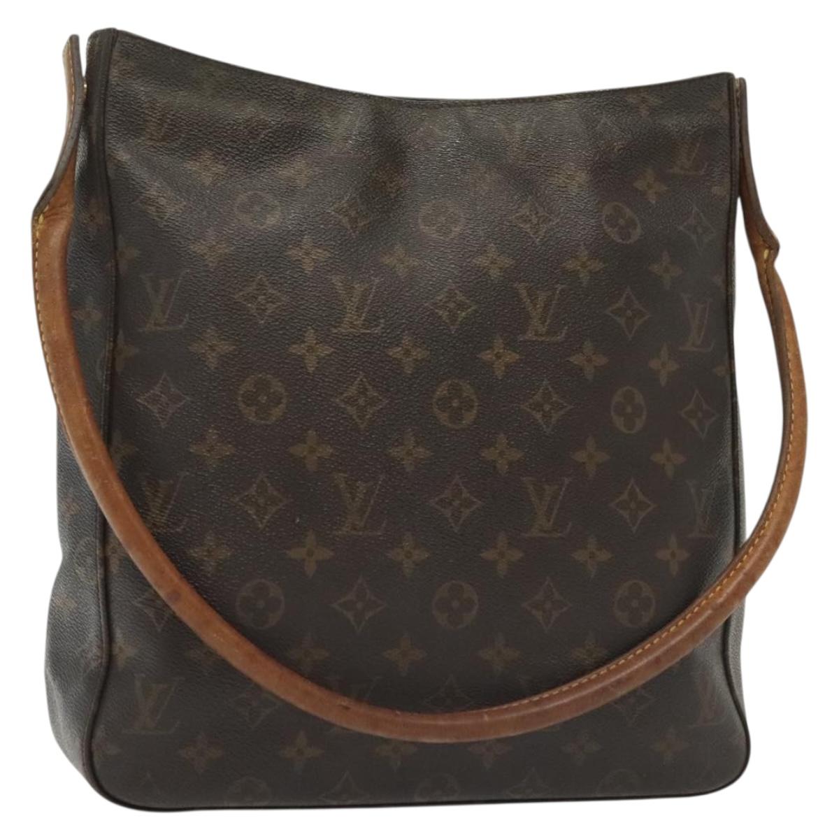 LOUIS VUITTON Monogram Looping GM Shoulder Bag M51145 LV Auth 140053