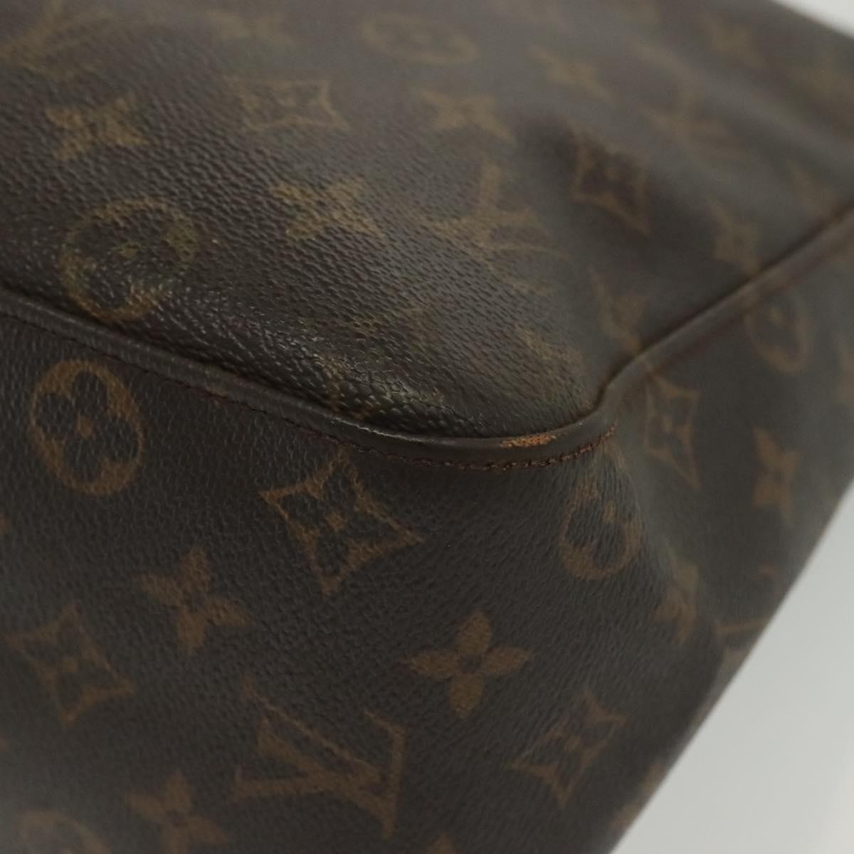 LOUIS VUITTON Monogram Looping GM Shoulder Bag M51145 LV Auth 140053