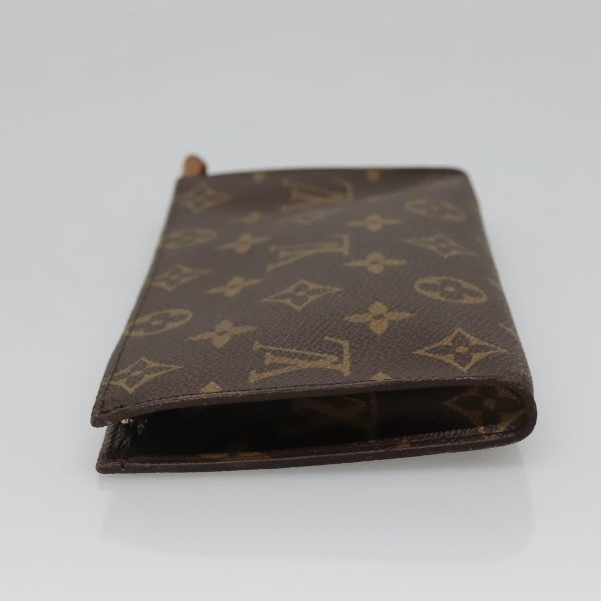 LOUIS VUITTON Monogram Bucket GM Accessory Pouch Vintage LV Auth 140056