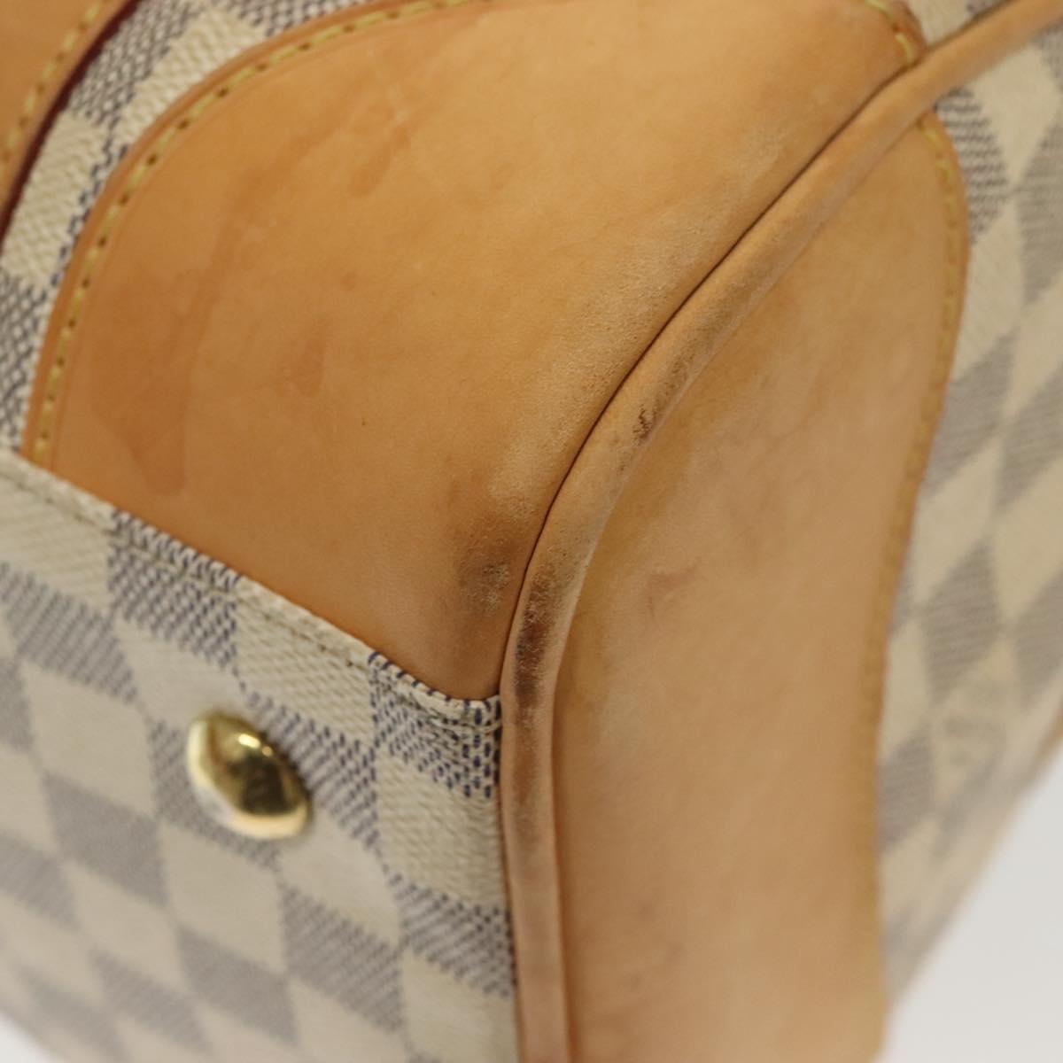 LOUIS VUITTON Damier Azur Berkeley Hand Bag N52001 LV Auth 140060