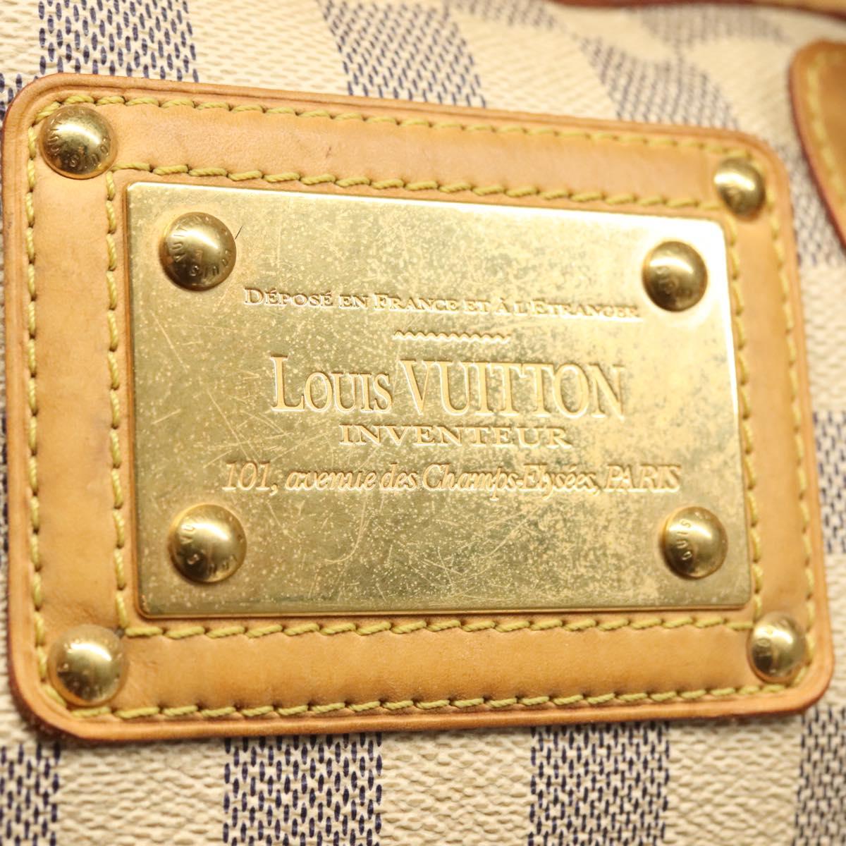 LOUIS VUITTON Damier Azur Berkeley Hand Bag N52001 LV Auth 140060