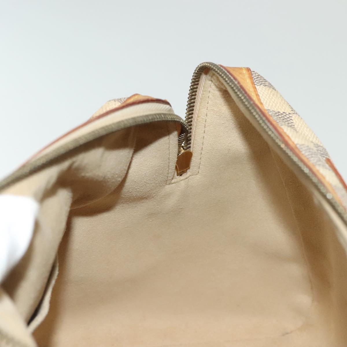 LOUIS VUITTON Damier Azur Berkeley Hand Bag N52001 LV Auth 140060