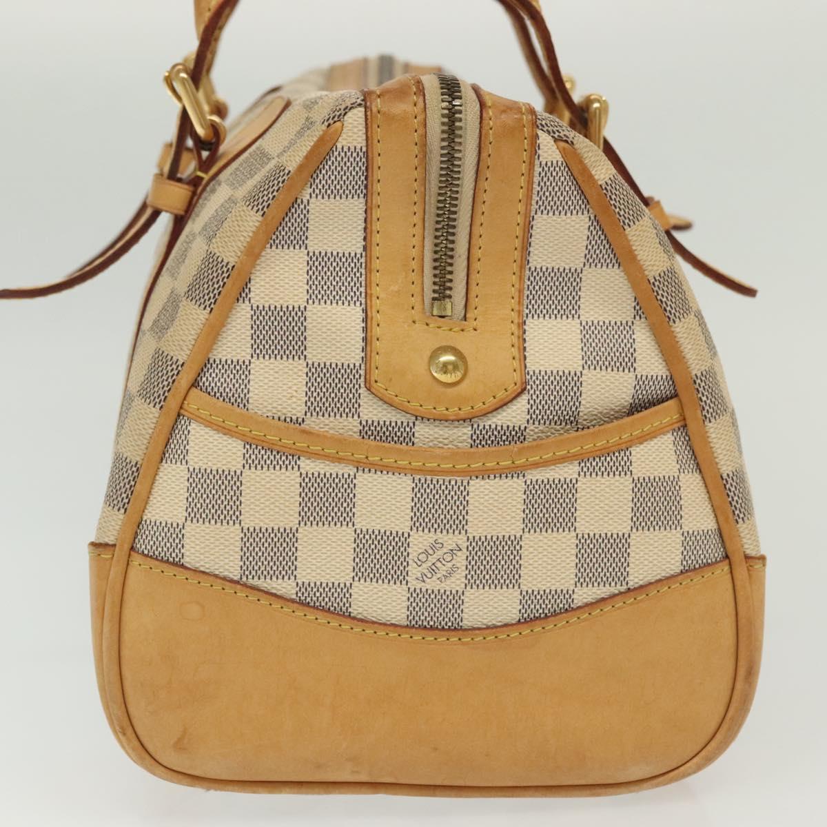 LOUIS VUITTON Damier Azur Berkeley Hand Bag N52001 LV Auth 140060