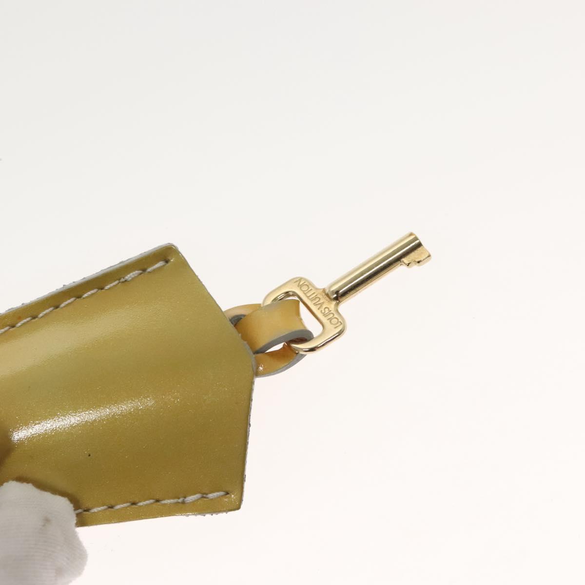 LOUIS VUITTON Monogram Vernis Spring Street Hand Bag Gris M91029 LV Auth 140066