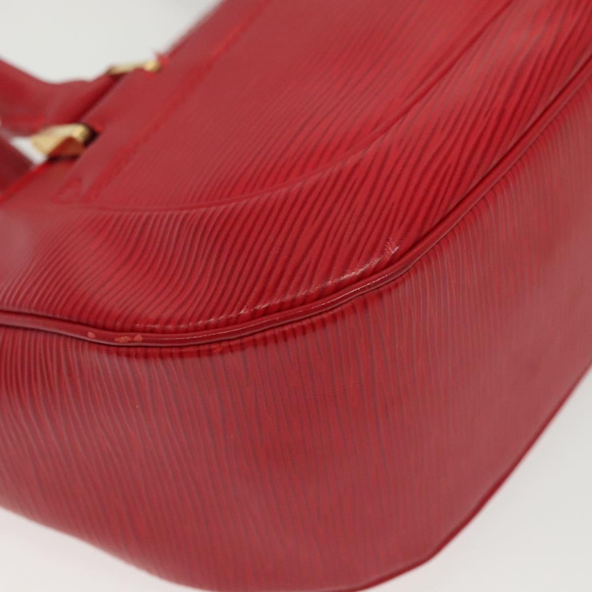 LOUIS VUITTON Epi Danura PM Hand Bag 2way Red M5891E LV Auth 140071