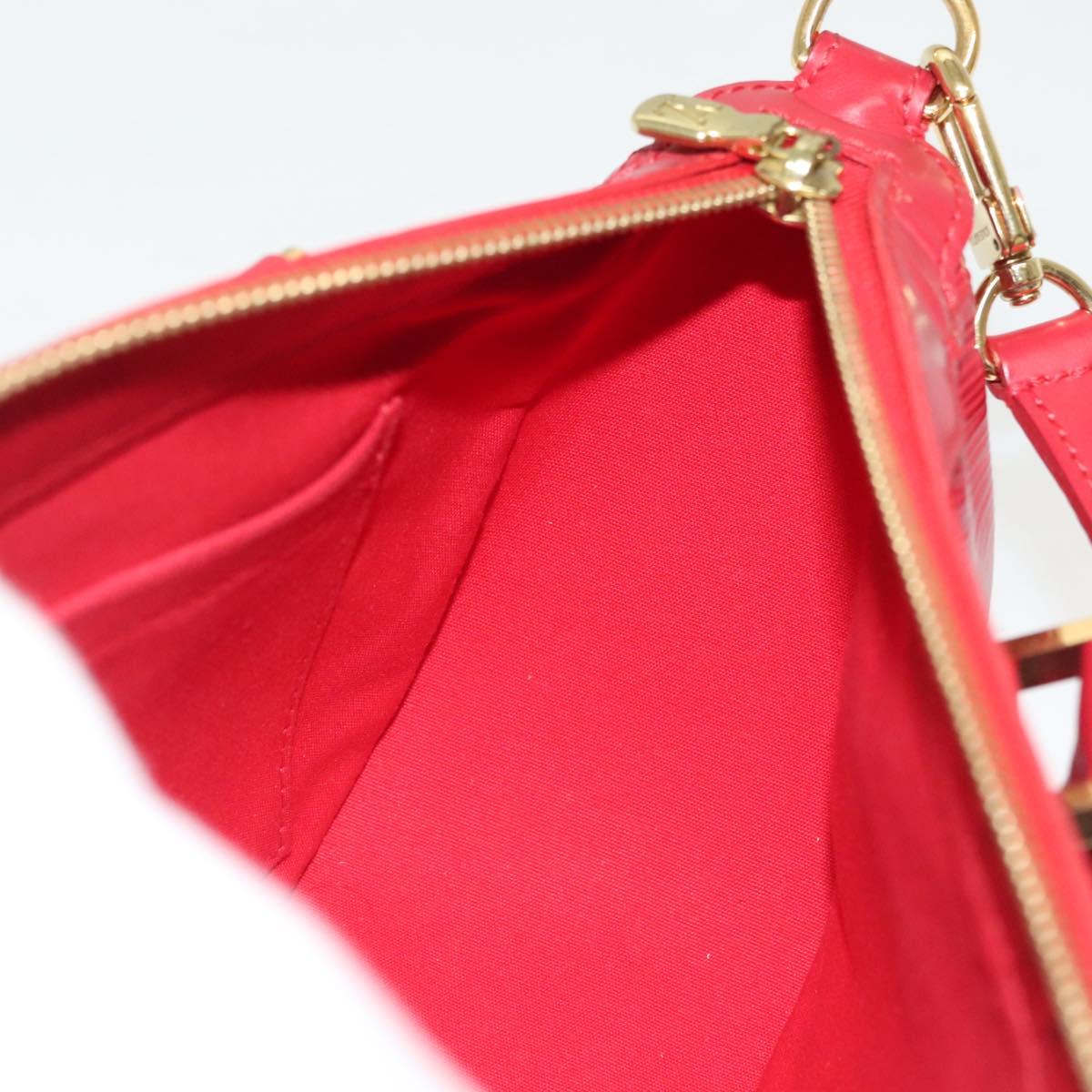 LOUIS VUITTON Epi Danura PM Hand Bag 2way Red M5891E LV Auth 140071