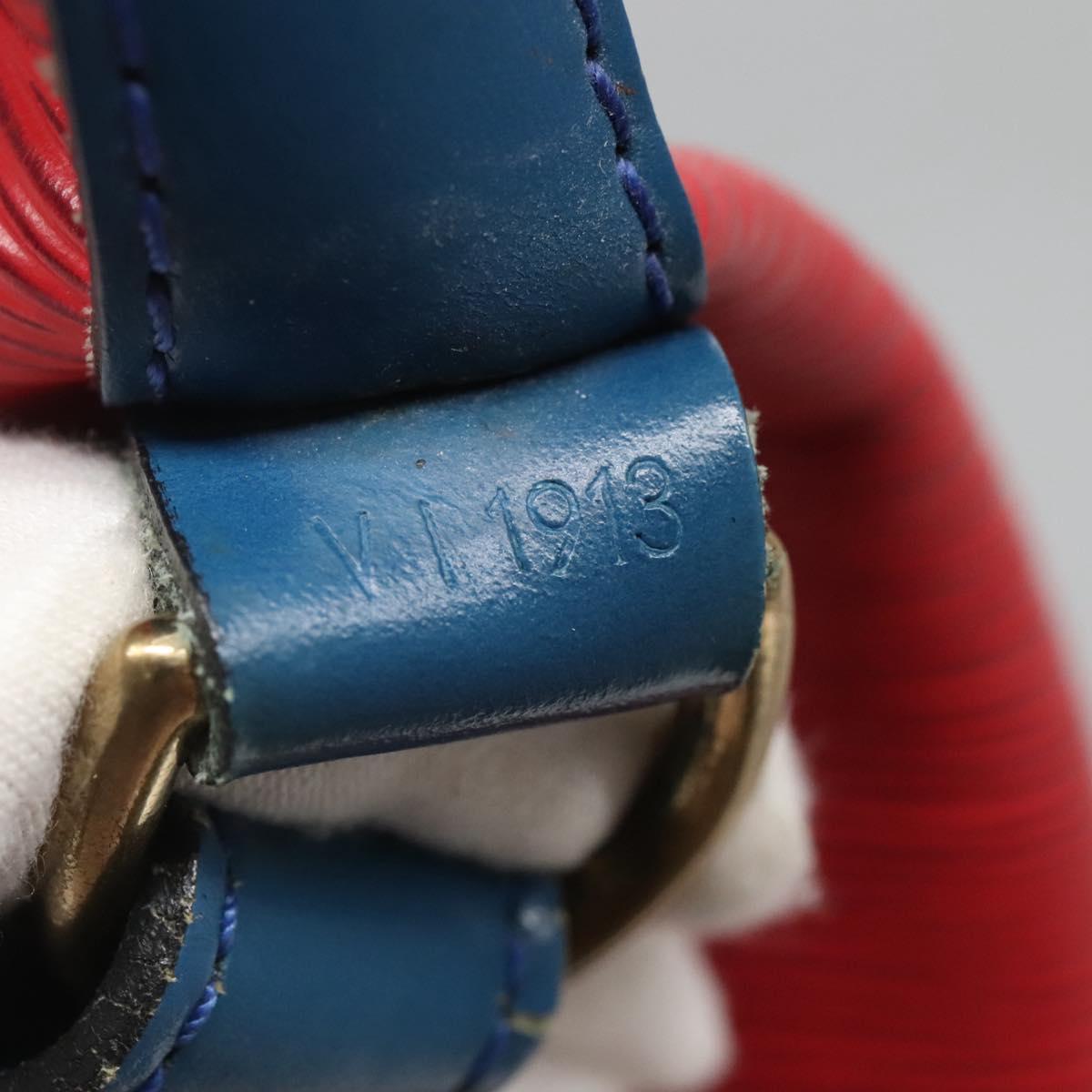 LOUIS VUITTON Epi Toriko color Noe Bag Red Blue Green M44084 LV Auth 140074