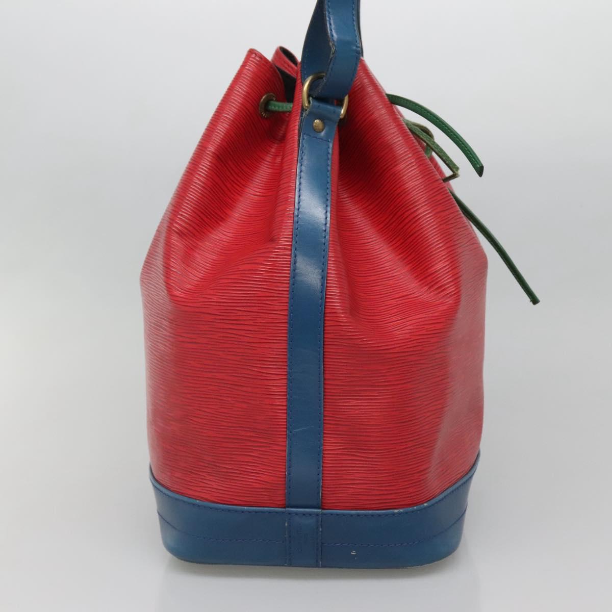 LOUIS VUITTON Epi Toriko color Noe Bag Red Blue Green M44084 LV Auth 140074