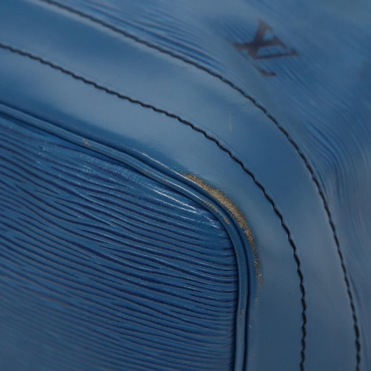 LOUIS VUITTON Epi Noe Shoulder Bag Toledo Blue M44005 LV Auth 140075