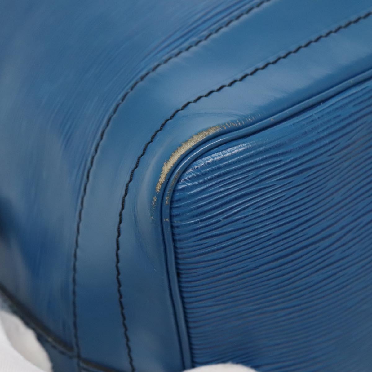 LOUIS VUITTON Epi Noe Shoulder Bag Toledo Blue M44005 LV Auth 140075
