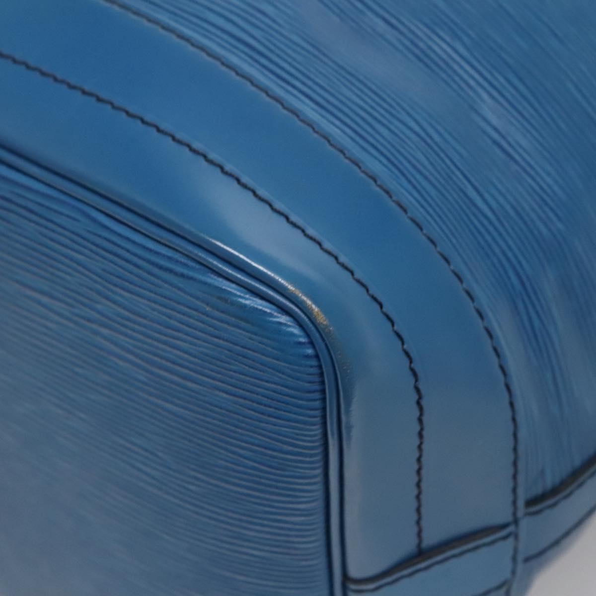 LOUIS VUITTON Epi Noe Shoulder Bag Toledo Blue M44005 LV Auth 140075