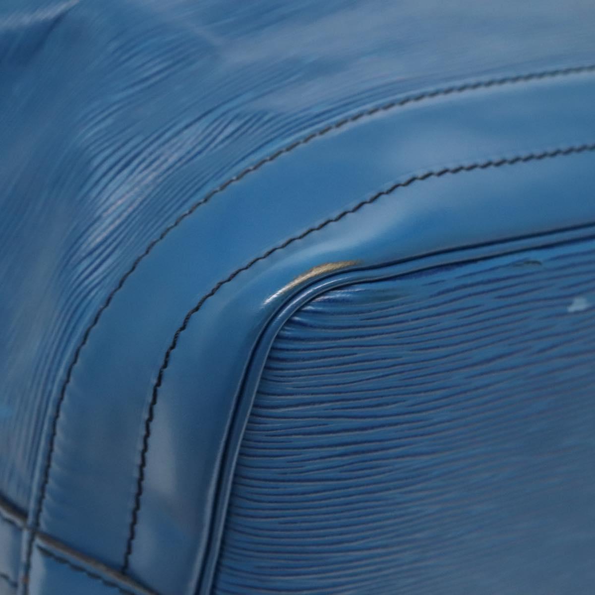 LOUIS VUITTON Epi Noe Shoulder Bag Toledo Blue M44005 LV Auth 140075