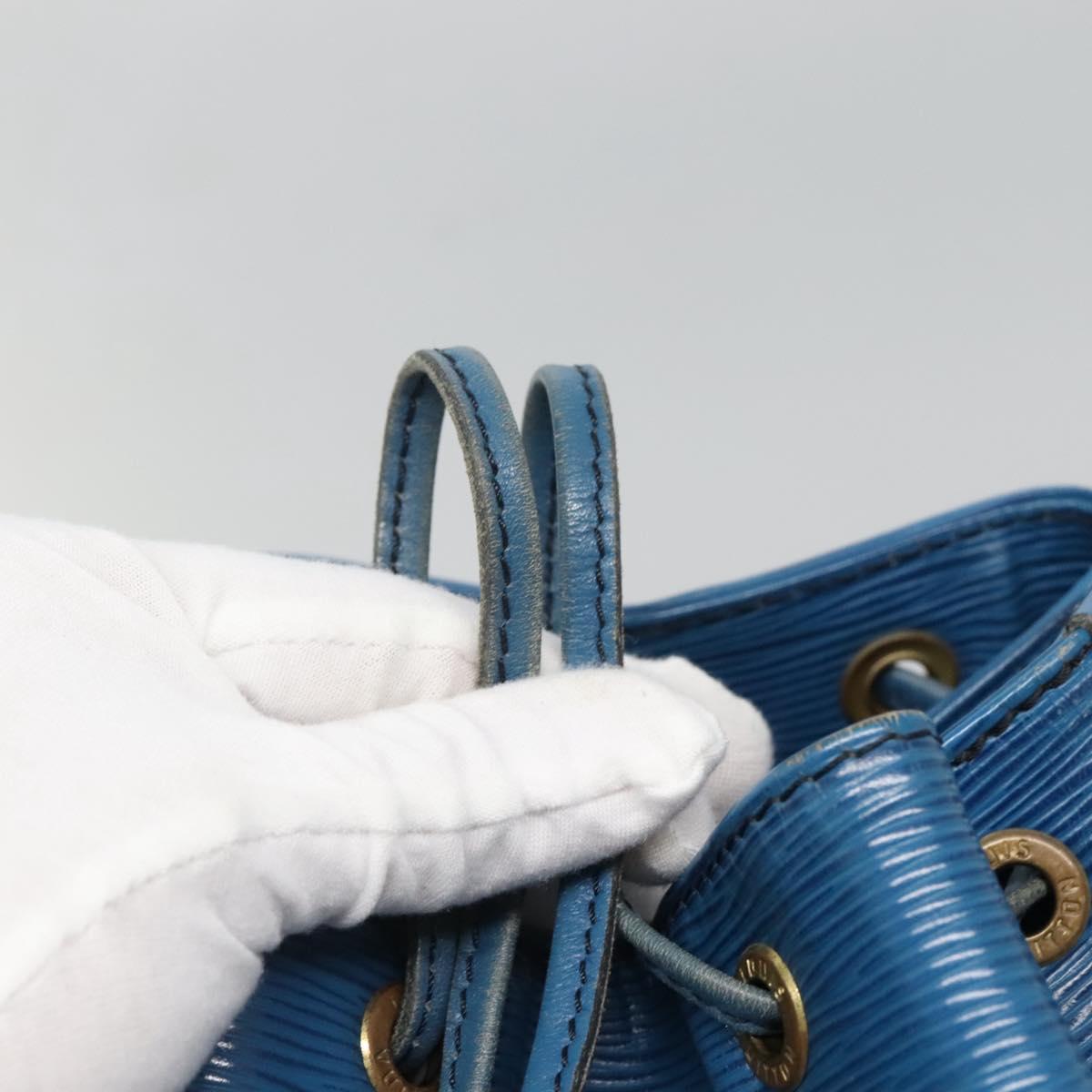 LOUIS VUITTON Epi Noe Shoulder Bag Toledo Blue M44005 LV Auth 140075