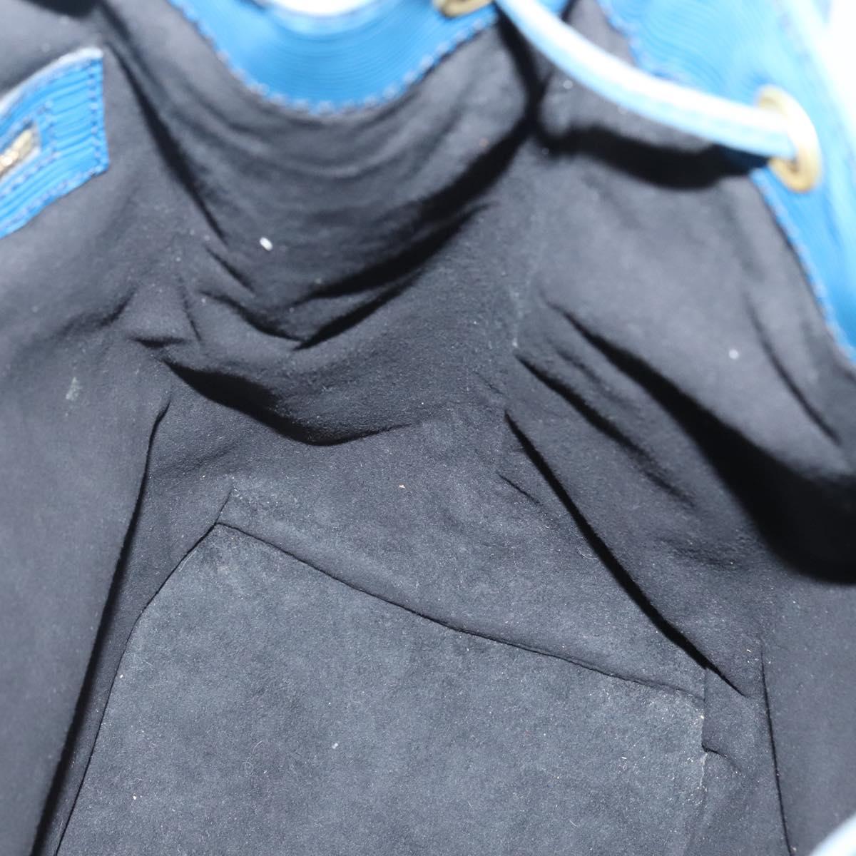 LOUIS VUITTON Epi Noe Shoulder Bag Toledo Blue M44005 LV Auth 140075