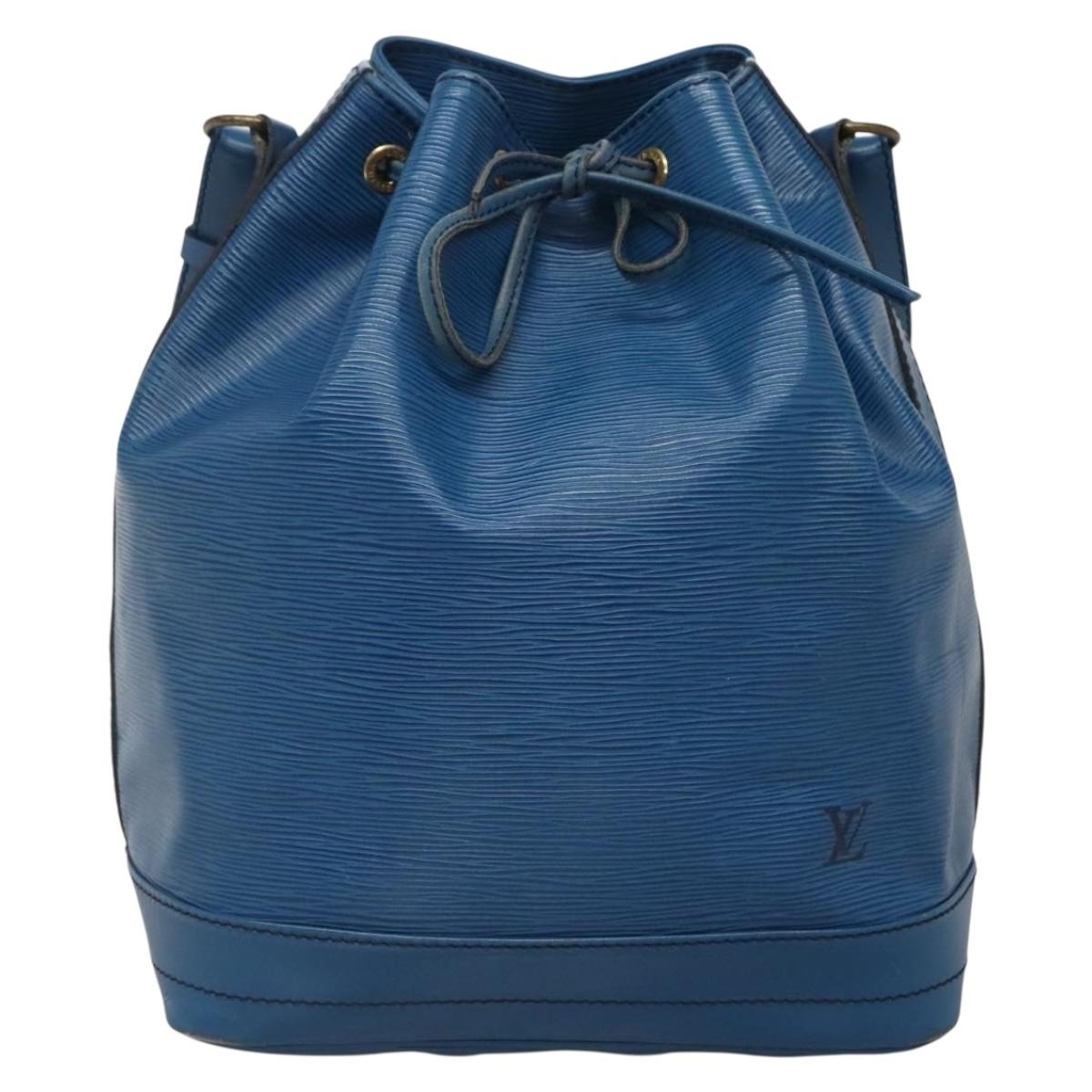 LOUIS VUITTON Epi Noe Shoulder Bag Toledo Blue M44005 LV Auth 140075
