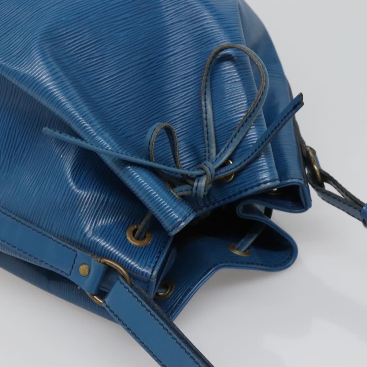 LOUIS VUITTON Epi Noe Shoulder Bag Toledo Blue M44005 LV Auth 140075