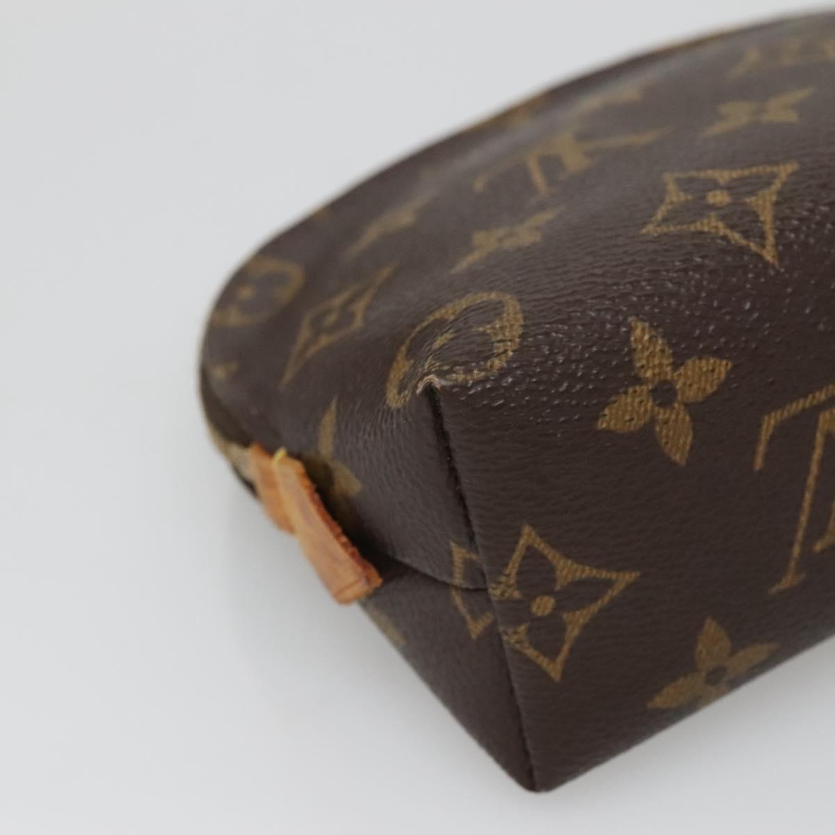 LOUIS VUITTON Monogram Pochette Cosmetic PM Pouch M43998 LV Auth 140084