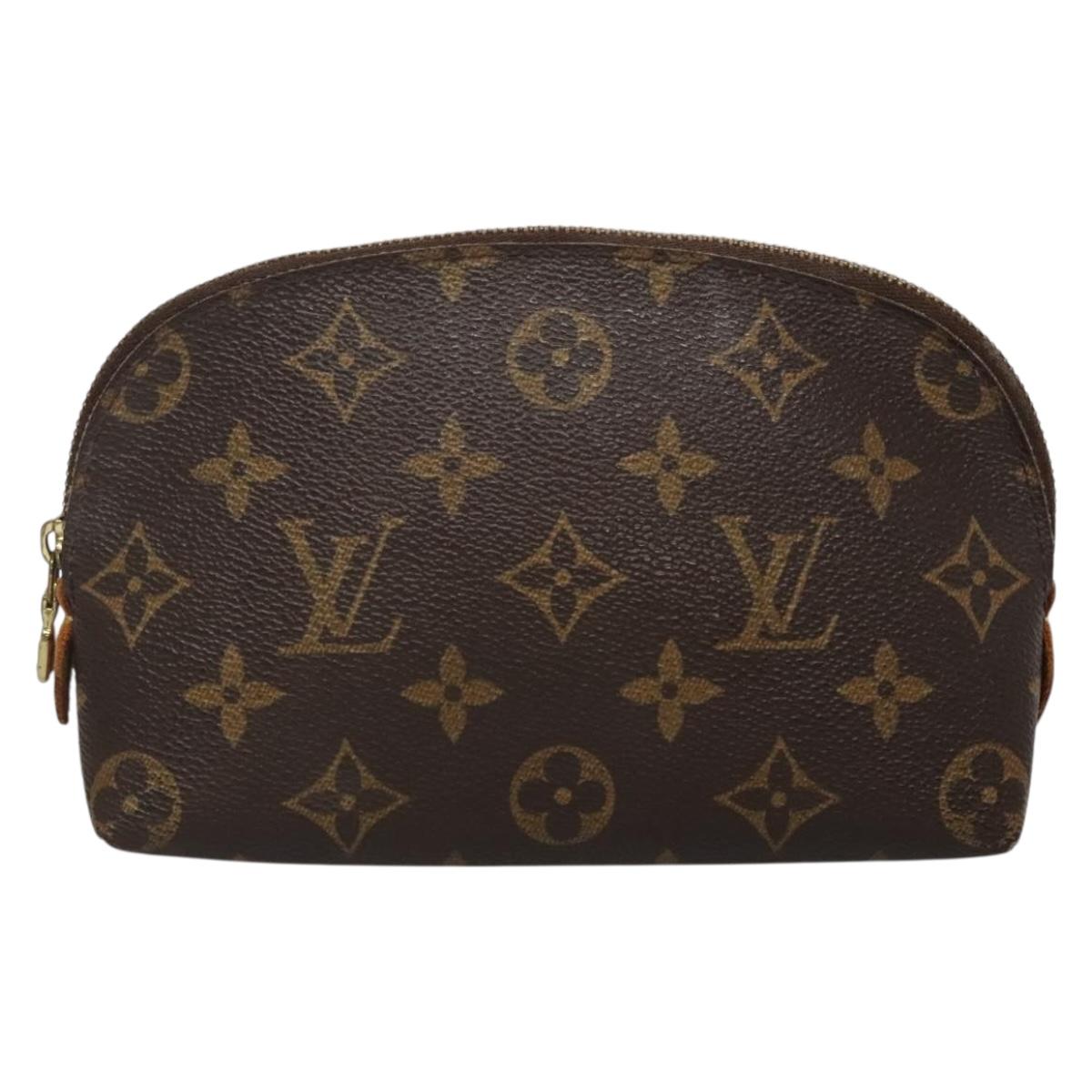 LOUIS VUITTON Monogram Pochette Cosmetic PM Pouch M43998 LV Auth 140084