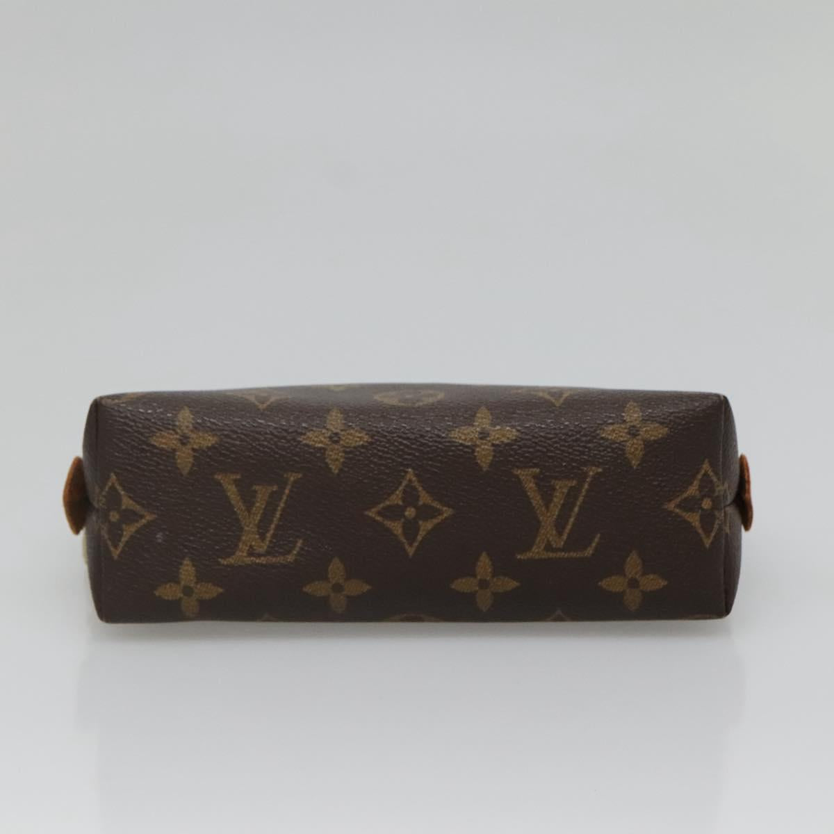 LOUIS VUITTON Monogram Pochette Cosmetic PM Pouch M43998 LV Auth 140084