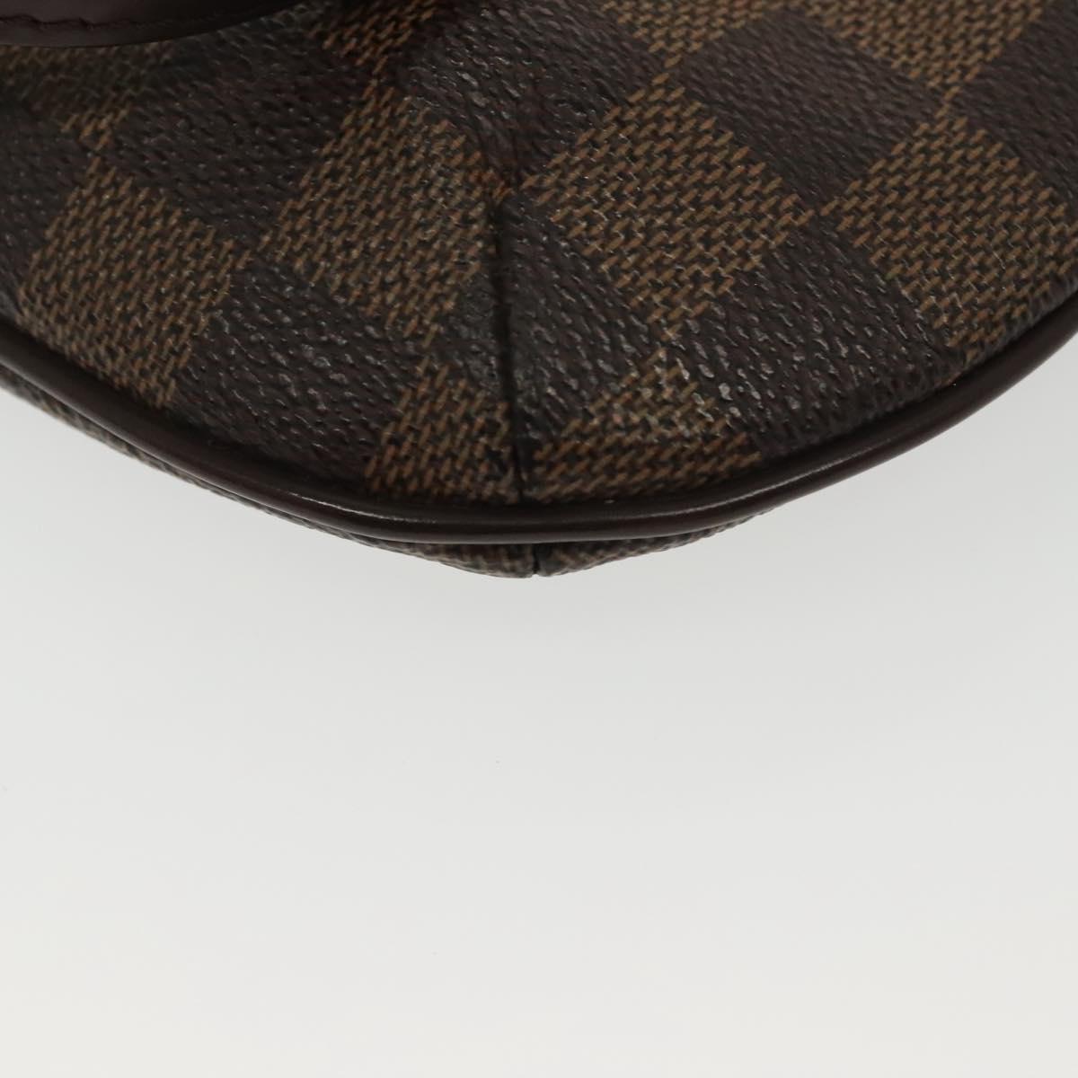 LOUIS VUITTON Damier Ebene Manosque GM Accessory Pouch N51120 LV Auth 140086