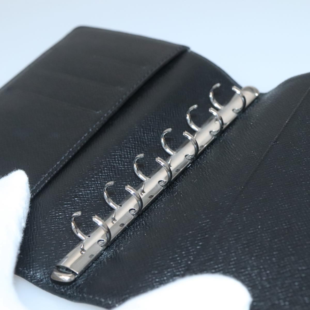 LOUIS VUITTON Damier Graphite Agenda PM Day Planner Cover R21130 LV Auth 140089