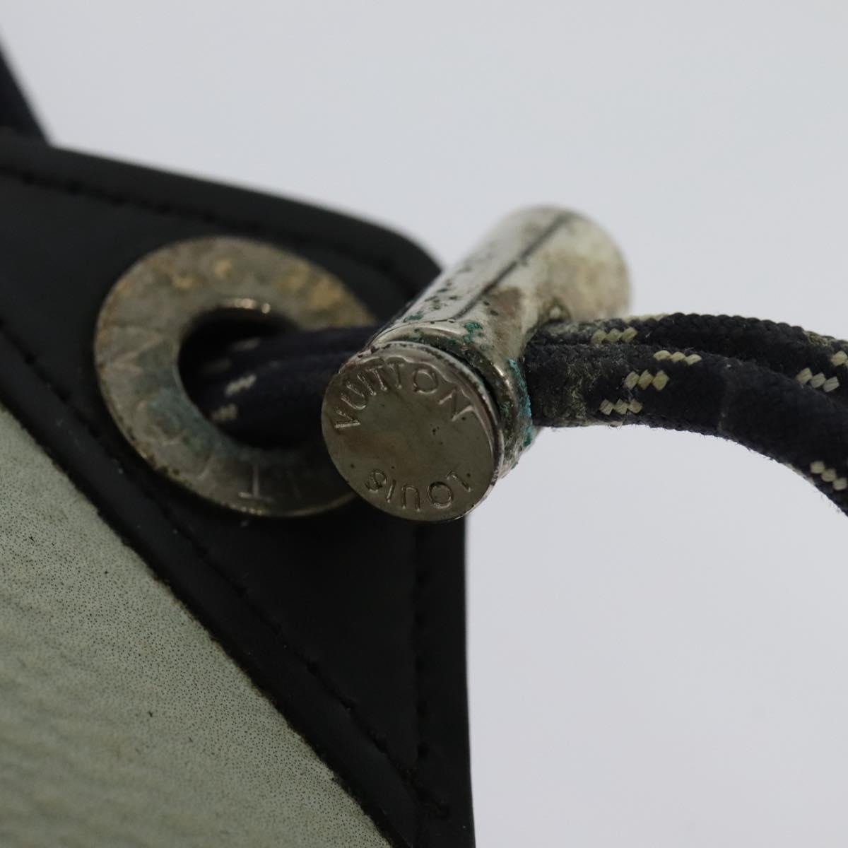 LOUIS VUITTON Damier Graphite Pochette Phone Shoulder Bag N41630 LV Auth 140090