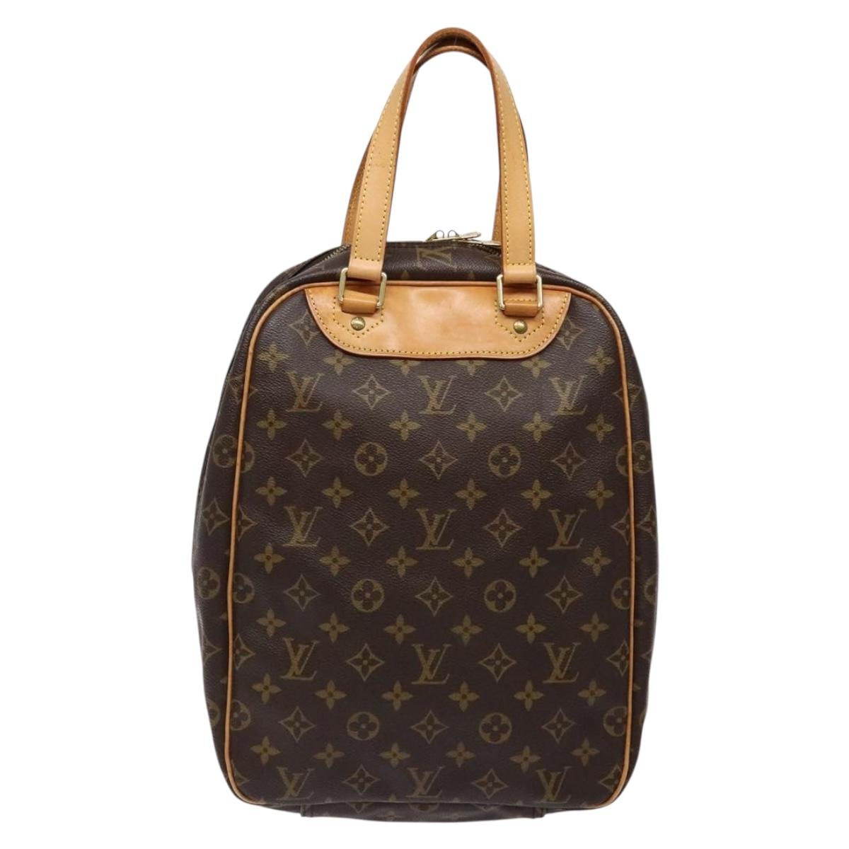 LOUIS VUITTON Monogram Excursion Hand Bag M41450 LV Auth 140149