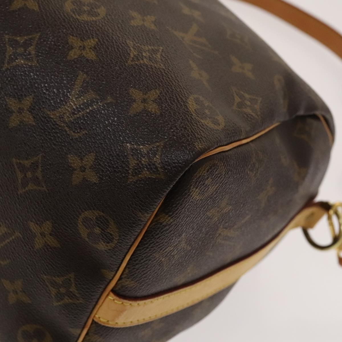 LOUIS VUITTON Monogram Speedy Bandouliere 35 Hand Bag M40392 LV Auth 140152
