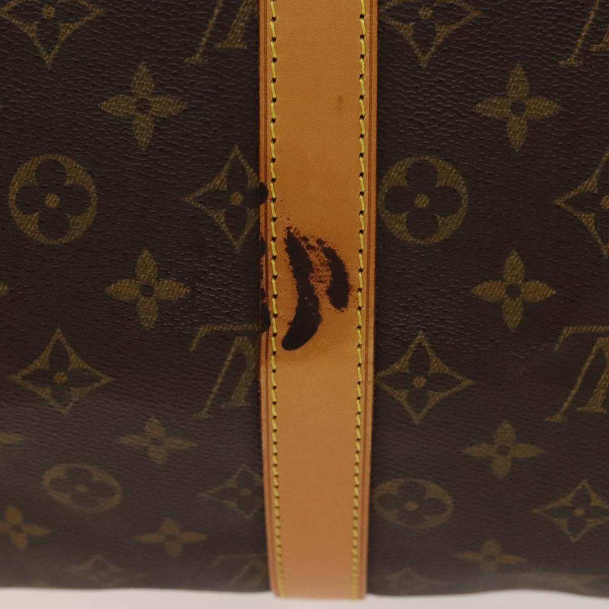 LOUIS VUITTON Monogram Keepall 45 Boston Bag M41428 LV Auth 140171