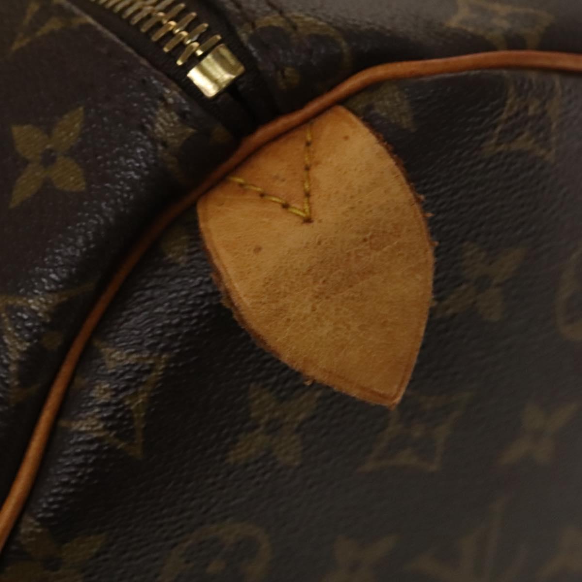 LOUIS VUITTON Monogram Keepall 55 Boston Bag M41424 LV Auth 140173