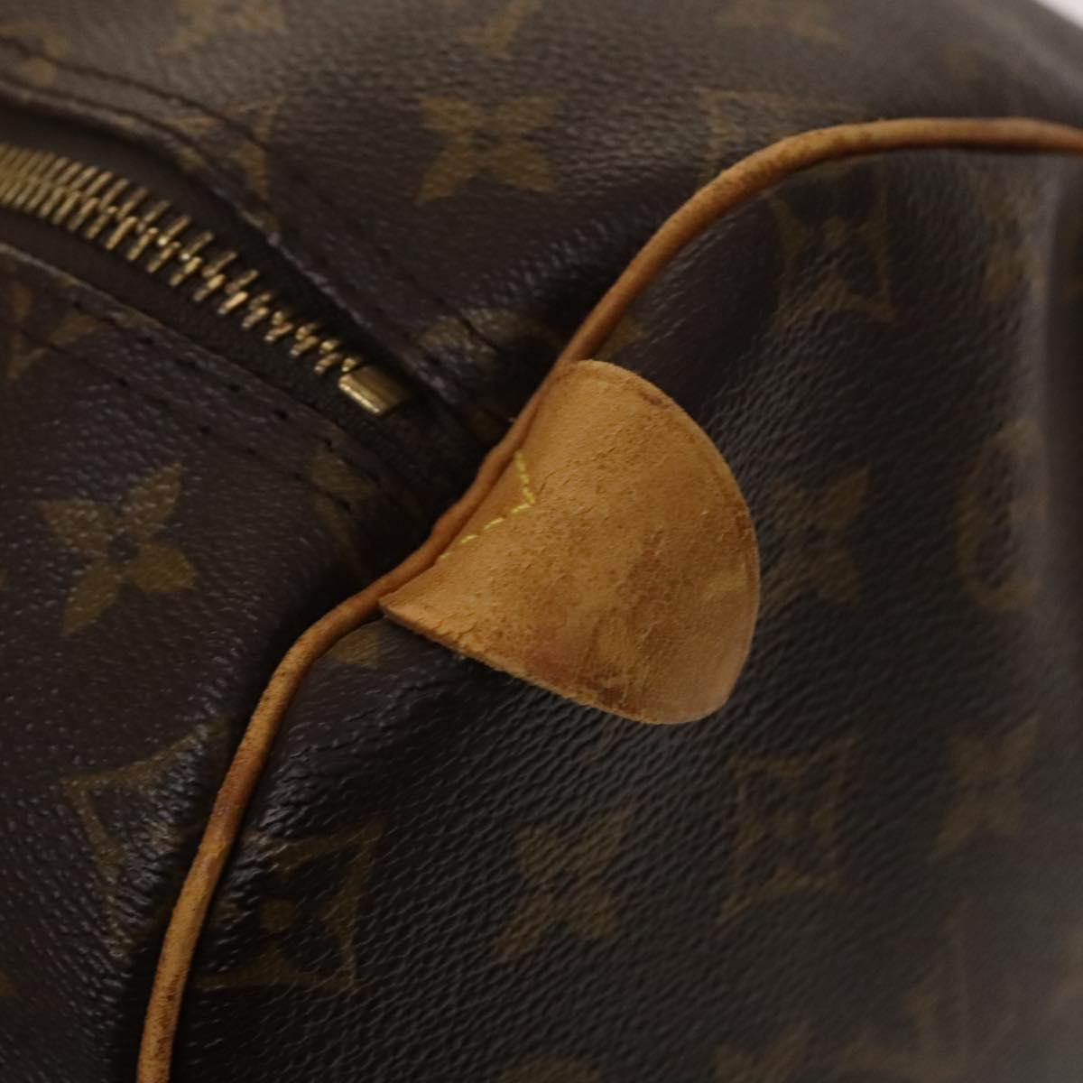 LOUIS VUITTON Monogram Keepall 55 Boston Bag M41424 LV Auth 140174