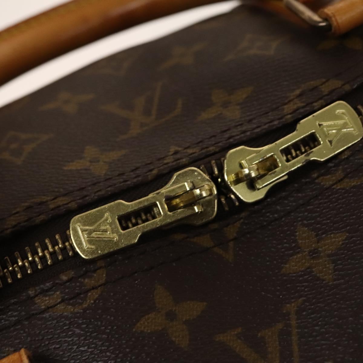 LOUIS VUITTON Monogram Keepall 55 Boston Bag M41424 LV Auth 140174