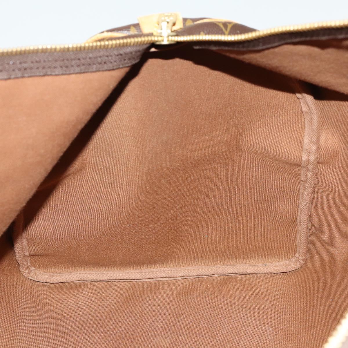 LOUIS VUITTON Monogram Keepall 55 Boston Bag M41424 LV Auth 140174