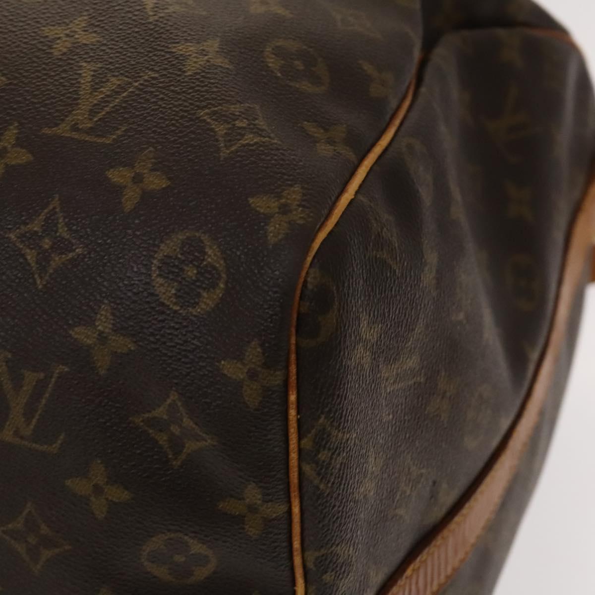 LOUIS VUITTON Monogram Keepall Bandouliere 60 Boston Bag M41412 LV Auth 140175