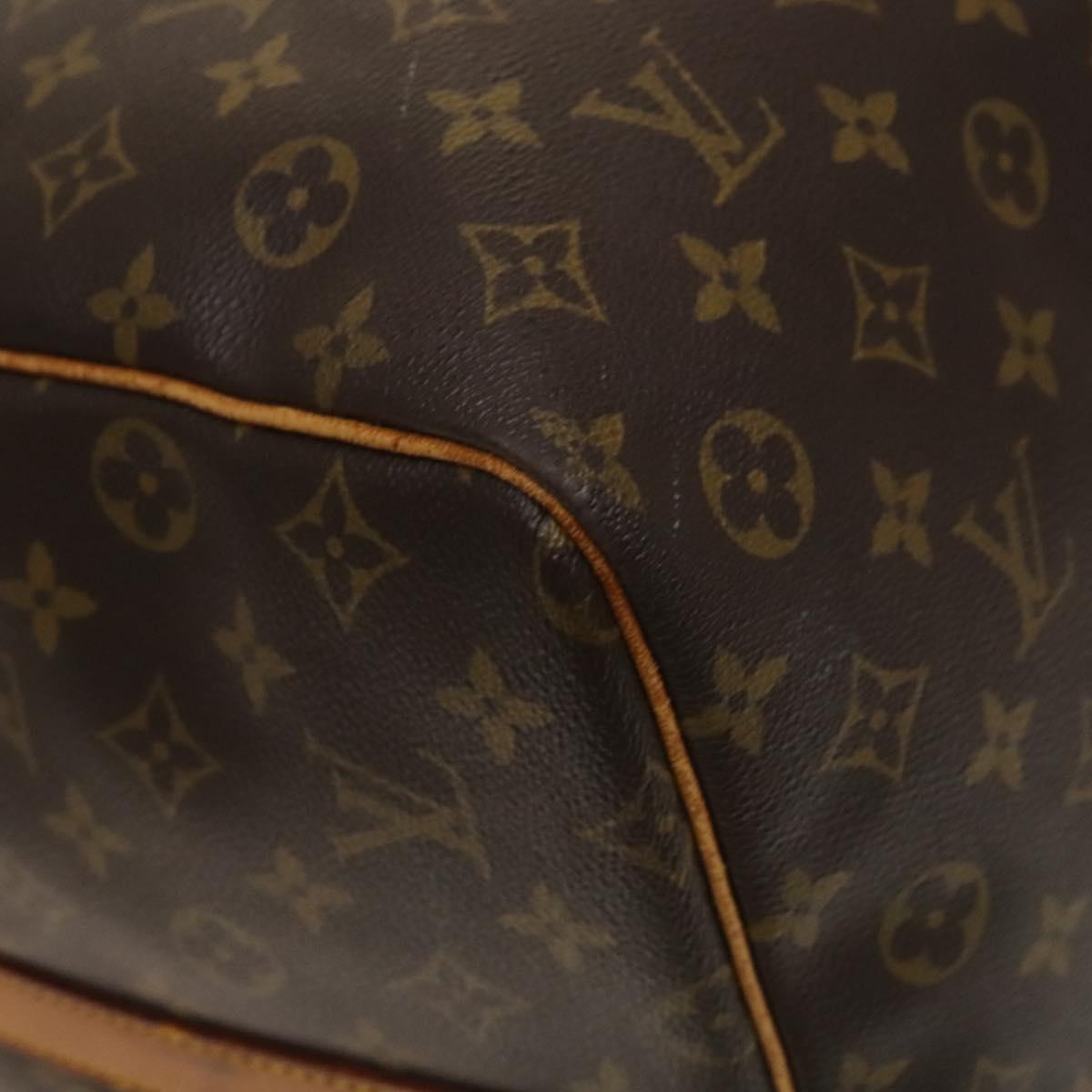 LOUIS VUITTON Monogram Keepall Bandouliere 60 Boston Bag M41412 LV Auth 140175