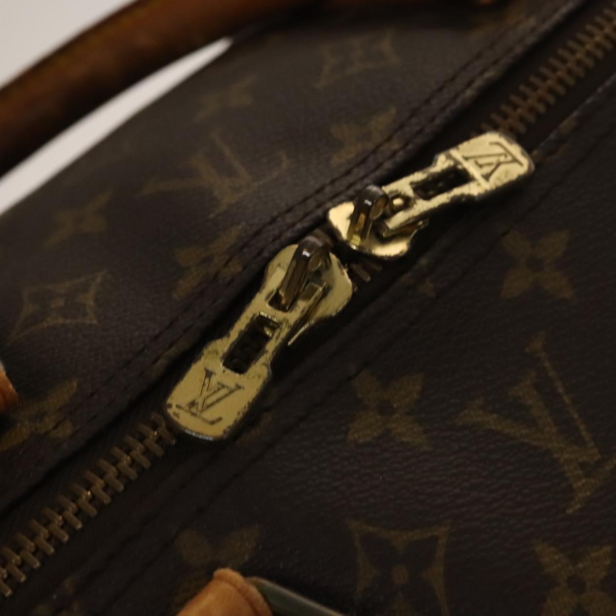 LOUIS VUITTON Monogram Keepall Bandouliere 60 Boston Bag M41412 LV Auth 140175