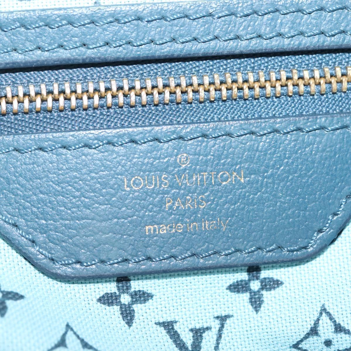 LOUIS VUITTON Eyeall Escal Cabas PM Tote Bag Blue M93769 LV Auth 140179