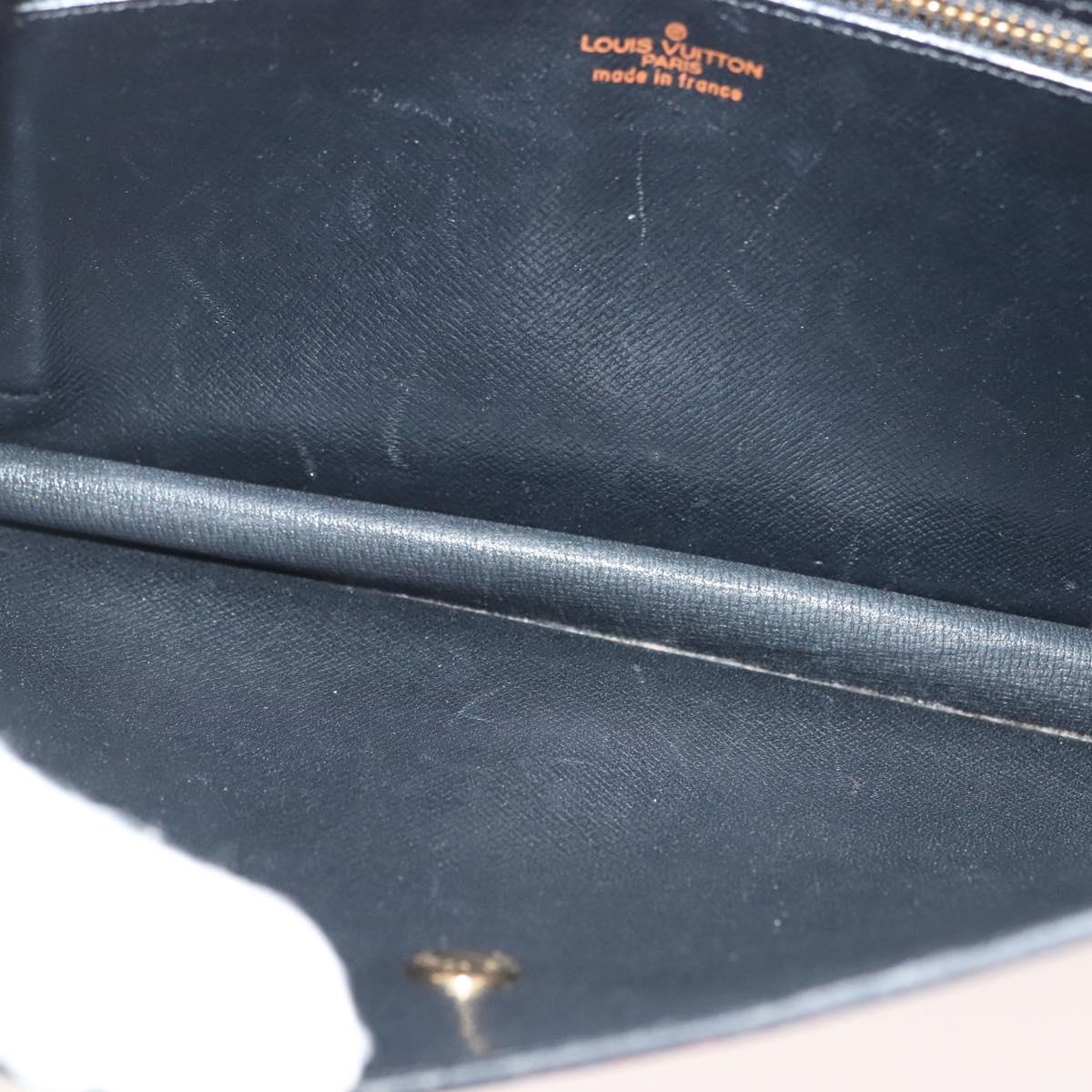 LOUIS VUITTON Epi Montaigne 23 Clutch Bag Red M52667 LV Auth 140189