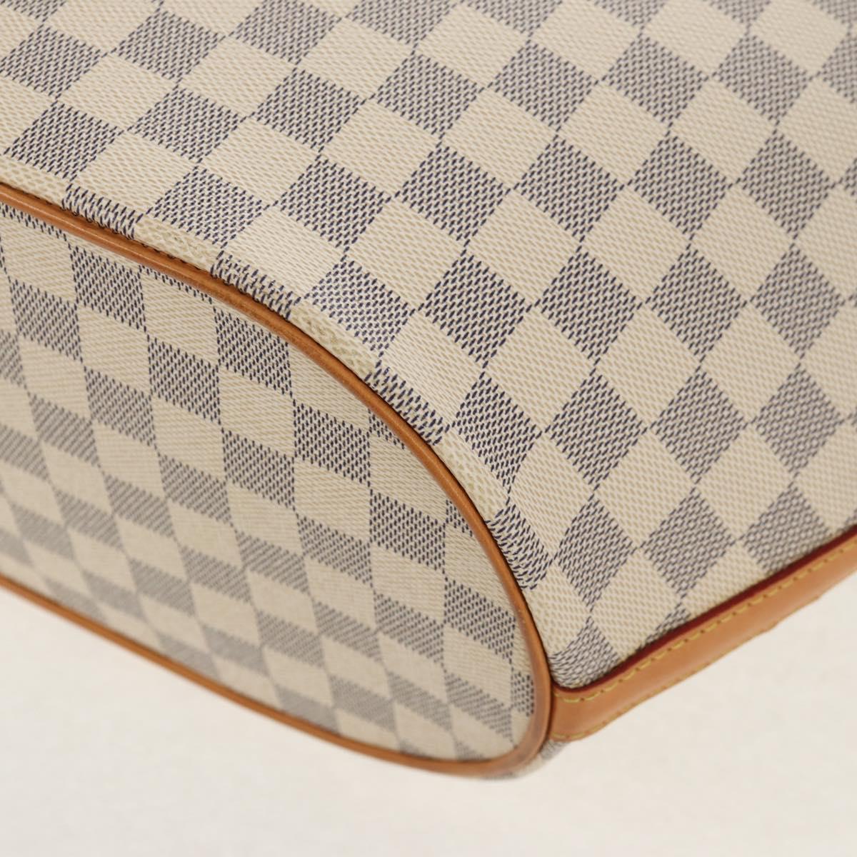 LOUIS VUITTON Damier Azur Pombronn PM Shoulder Bag N48057 LV Auth 140201V