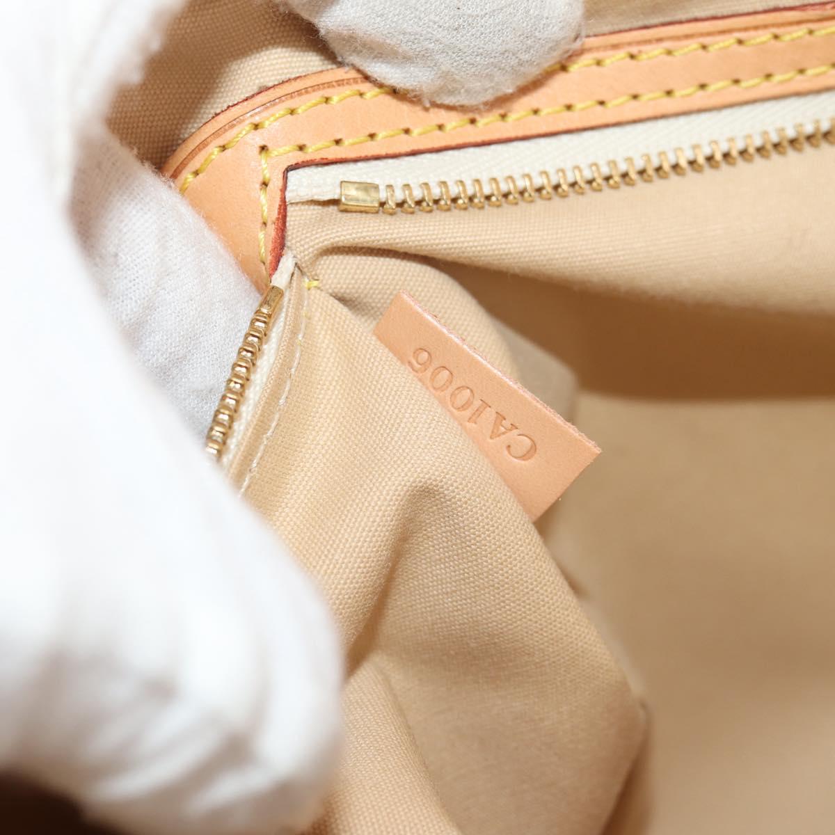 LOUIS VUITTON Damier Azur Pombronn PM Shoulder Bag N48057 LV Auth 140201V