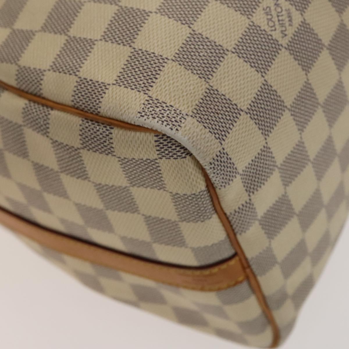 LOUIS VUITTON Damier Azur Speedy Bandouliere 30 Bag 2way N41052 LV Auth 140202