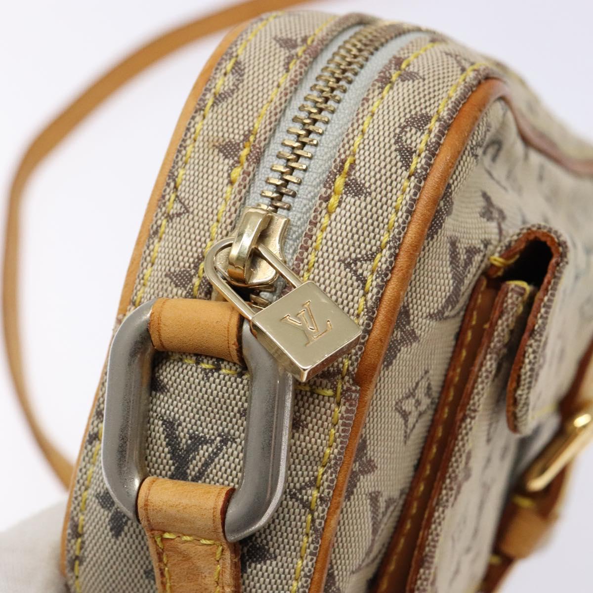 LOUIS VUITTON Monogram Mini Juliet MM Shoulder Bag Blue M92004 LV Auth 140203