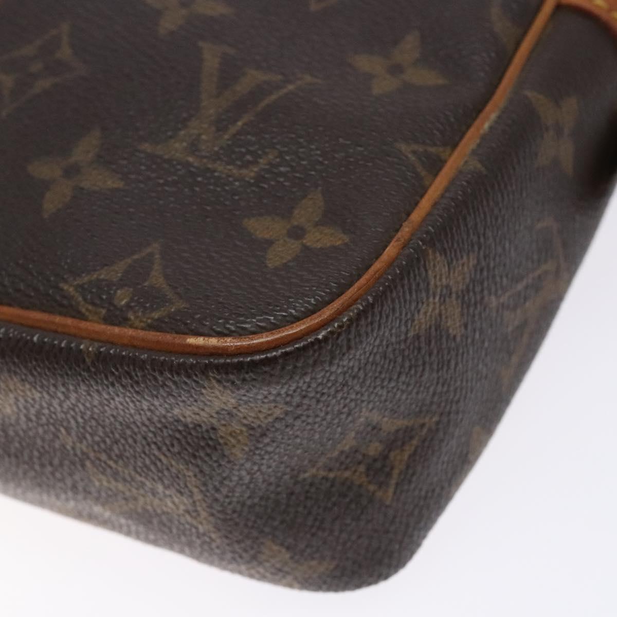LOUIS VUITTON Monogram Compiegne 23 Clutch Bag M51847 LV Auth 140209