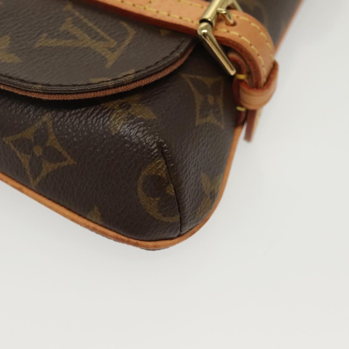 LOUIS VUITTON Monogram Pochette Marrell Waist Bag M51159 LV Auth 140216