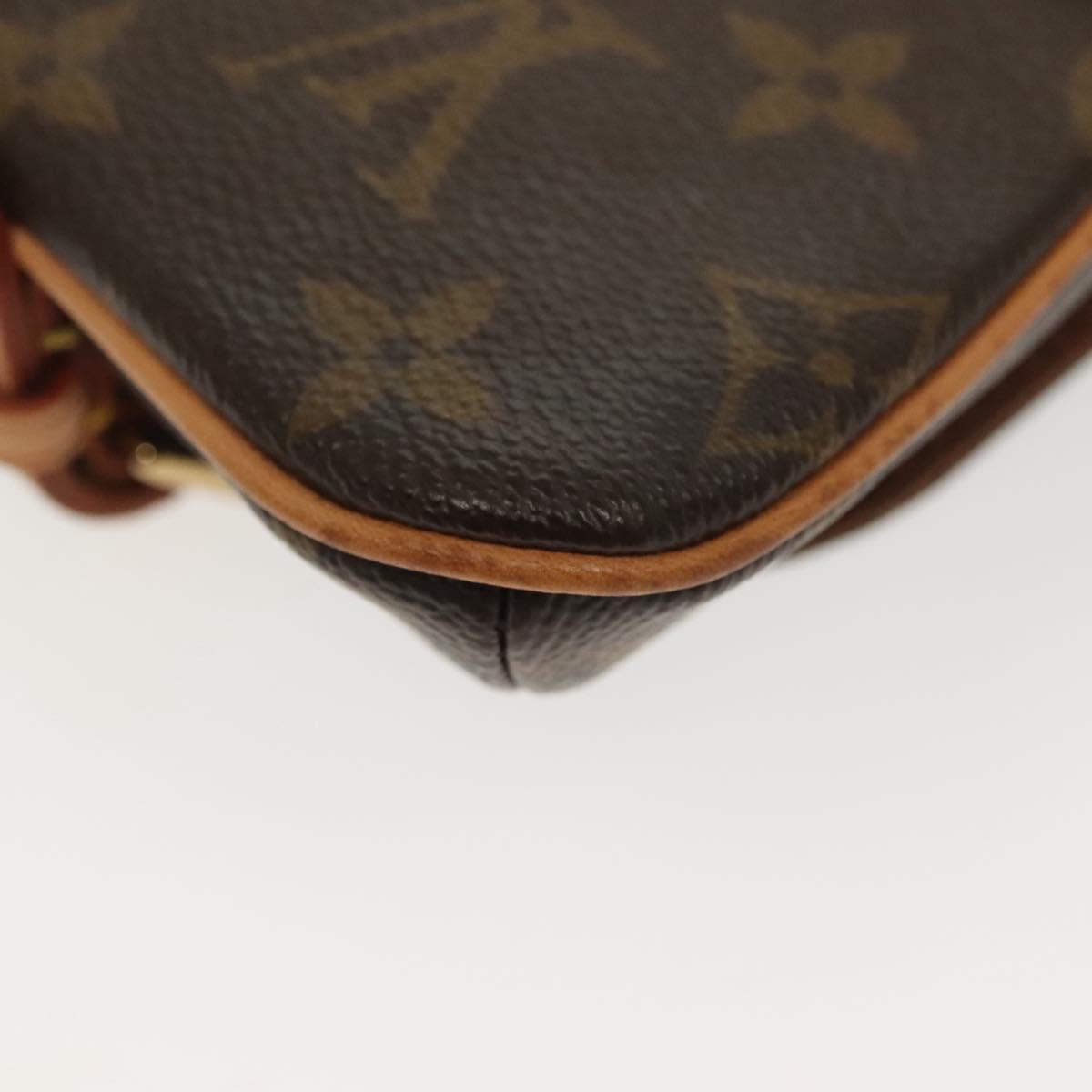 LOUIS VUITTON Monogram Pochette Marrell Waist Bag M51159 LV Auth 140216